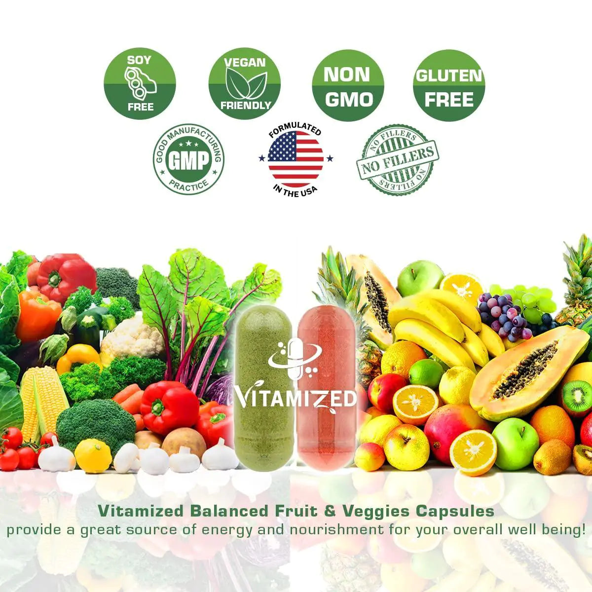 Nature’s Bounty 38 Super Fruits & Veggies Plus BioPerine