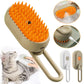 3-in-1 Pet Grooming Steam Brush