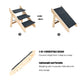 Foldable Wood Pet Steps