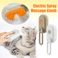 3-in-1 Pet Grooming Steam Brush
