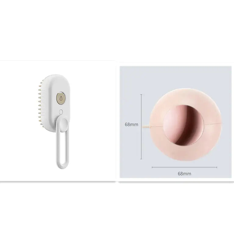 3-in-1 Pet Grooming Steam Brush