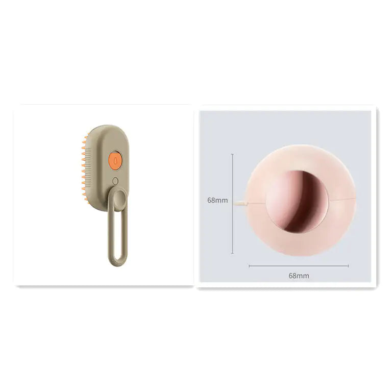 3-in-1 Pet Grooming Steam Brush
